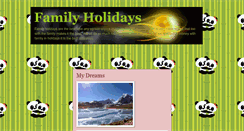 Desktop Screenshot of my-family-holidays.blogspot.com