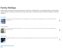 Tablet Screenshot of my-family-holidays.blogspot.com