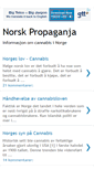 Mobile Screenshot of norsk-propaganja.blogspot.com