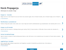 Tablet Screenshot of norsk-propaganja.blogspot.com
