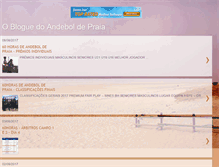 Tablet Screenshot of andeboldepraia.blogspot.com