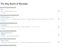 Tablet Screenshot of holyramadan.blogspot.com