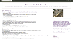 Desktop Screenshot of elsieandjoedeluxe.blogspot.com