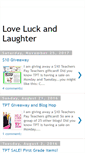 Mobile Screenshot of loveluckandlaughter.blogspot.com