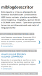 Mobile Screenshot of miblogdeescritor.blogspot.com