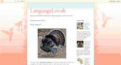 Desktop Screenshot of languagelovah.blogspot.com