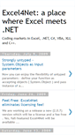 Mobile Screenshot of excel4net.blogspot.com