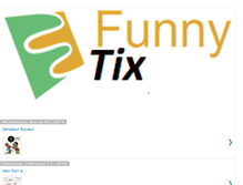 Tablet Screenshot of funnytix.blogspot.com