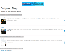 Tablet Screenshot of destylou-blogs.blogspot.com