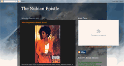 Desktop Screenshot of nubianepistle.blogspot.com