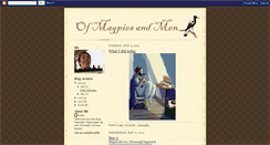 Desktop Screenshot of magpiesandmen.blogspot.com