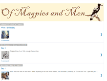 Tablet Screenshot of magpiesandmen.blogspot.com