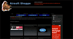 Desktop Screenshot of airsoftshoponline.blogspot.com