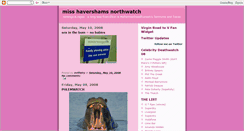 Desktop Screenshot of miss-havershams-northwatch.blogspot.com