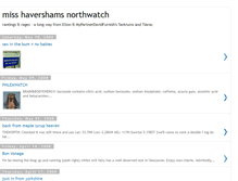Tablet Screenshot of miss-havershams-northwatch.blogspot.com