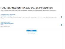 Tablet Screenshot of deliciousfoodpreparation.blogspot.com
