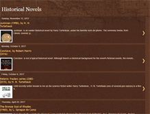 Tablet Screenshot of historicalnovels-wcc.blogspot.com