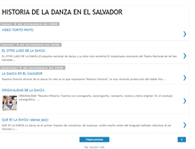 Tablet Screenshot of historiadeladanza.blogspot.com