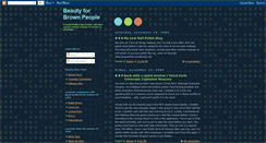 Desktop Screenshot of beautyforbrownpeople.blogspot.com