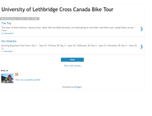 Tablet Screenshot of bikingsea2sea.blogspot.com