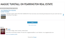 Tablet Screenshot of maggietunstall.blogspot.com