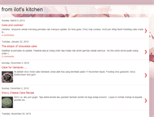 Tablet Screenshot of ilotskitchen.blogspot.com