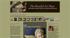 Desktop Screenshot of beadedartshop.blogspot.com
