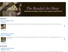 Tablet Screenshot of beadedartshop.blogspot.com