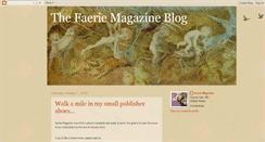 Desktop Screenshot of faeriemagazine.blogspot.com