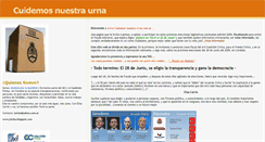 Desktop Screenshot of cuidemosnuestraurna.blogspot.com