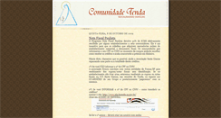 Desktop Screenshot of comunidadetenda.blogspot.com