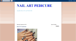 Desktop Screenshot of nailartpedicure.blogspot.com