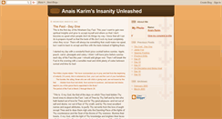 Desktop Screenshot of anaiskarim.blogspot.com