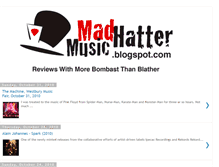 Tablet Screenshot of madhattermusic.blogspot.com