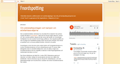 Desktop Screenshot of fnordspotting.blogspot.com