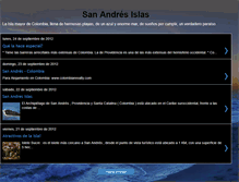 Tablet Screenshot of isladesanandres.blogspot.com