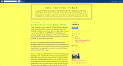 Desktop Screenshot of drivingforcebowie.blogspot.com