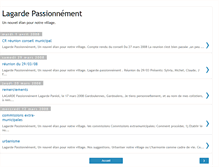 Tablet Screenshot of lagarde-passionnement.blogspot.com