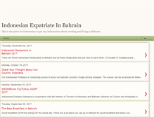 Tablet Screenshot of indonesianinbahrain.blogspot.com