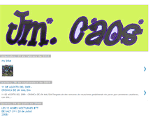 Tablet Screenshot of jmcaos.blogspot.com