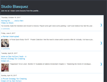 Tablet Screenshot of blasquezfineart.blogspot.com