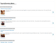 Tablet Screenshot of lauralovescakes.blogspot.com