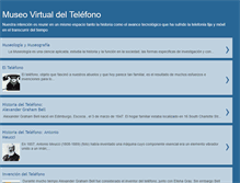 Tablet Screenshot of museodetelefonos.blogspot.com
