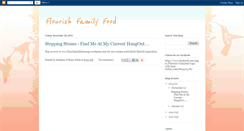 Desktop Screenshot of flourishfamilyfood.blogspot.com