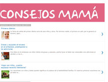 Tablet Screenshot of consejosmama.blogspot.com