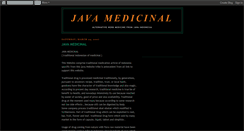 Desktop Screenshot of javamedicinal.blogspot.com