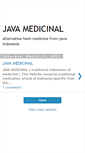 Mobile Screenshot of javamedicinal.blogspot.com