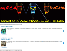 Tablet Screenshot of murciadenoche.blogspot.com