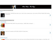 Tablet Screenshot of paolofansite.blogspot.com