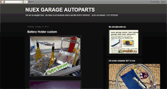 Desktop Screenshot of nuex-garage.blogspot.com